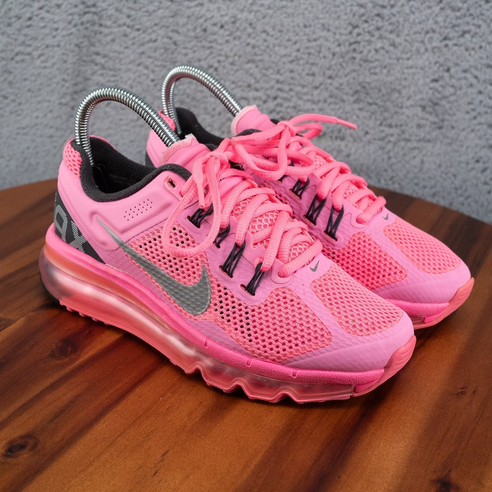 Nike Air Max Plus 2013 Women's Size 6 Running Shoes Pink 555363-601